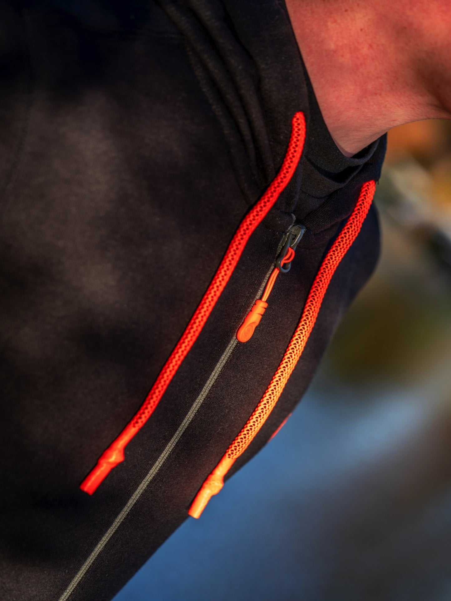 Guru Black Zip Hoodie