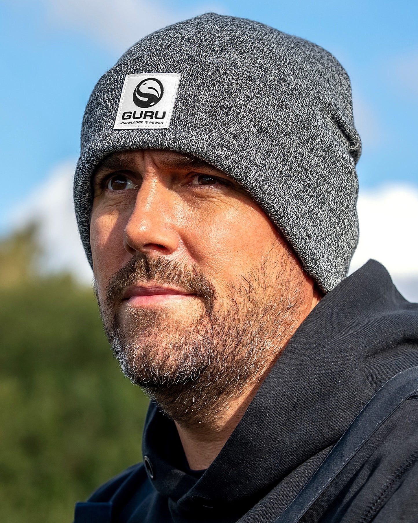 Patch Beanie Grey