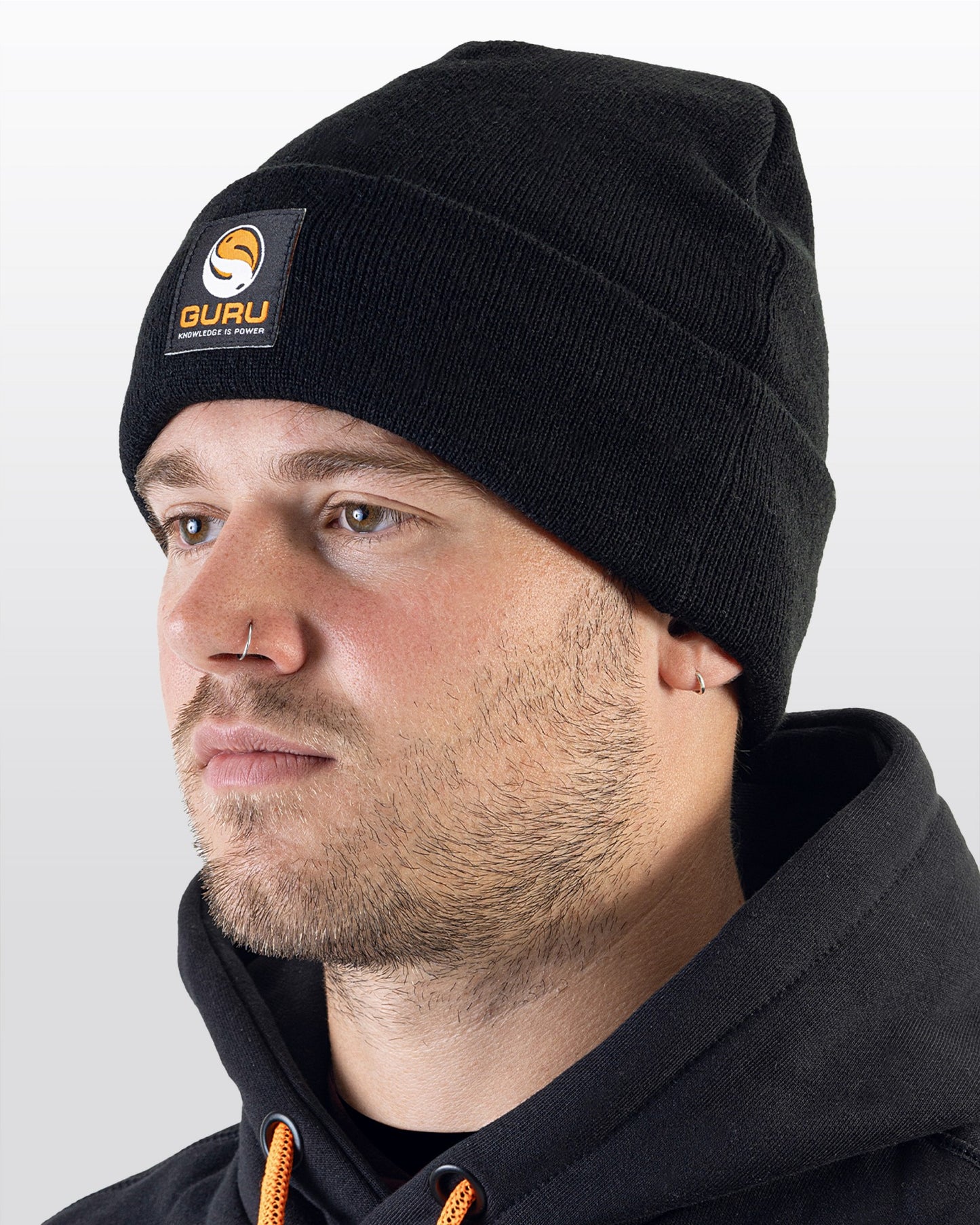 Patch Beanie Black