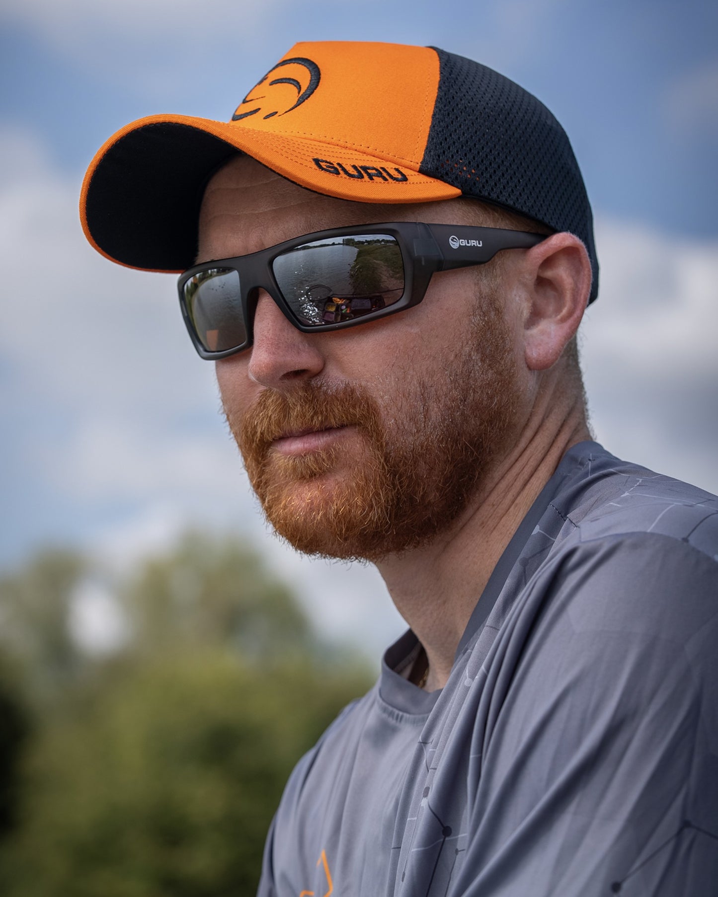 Orange Trucker Cap