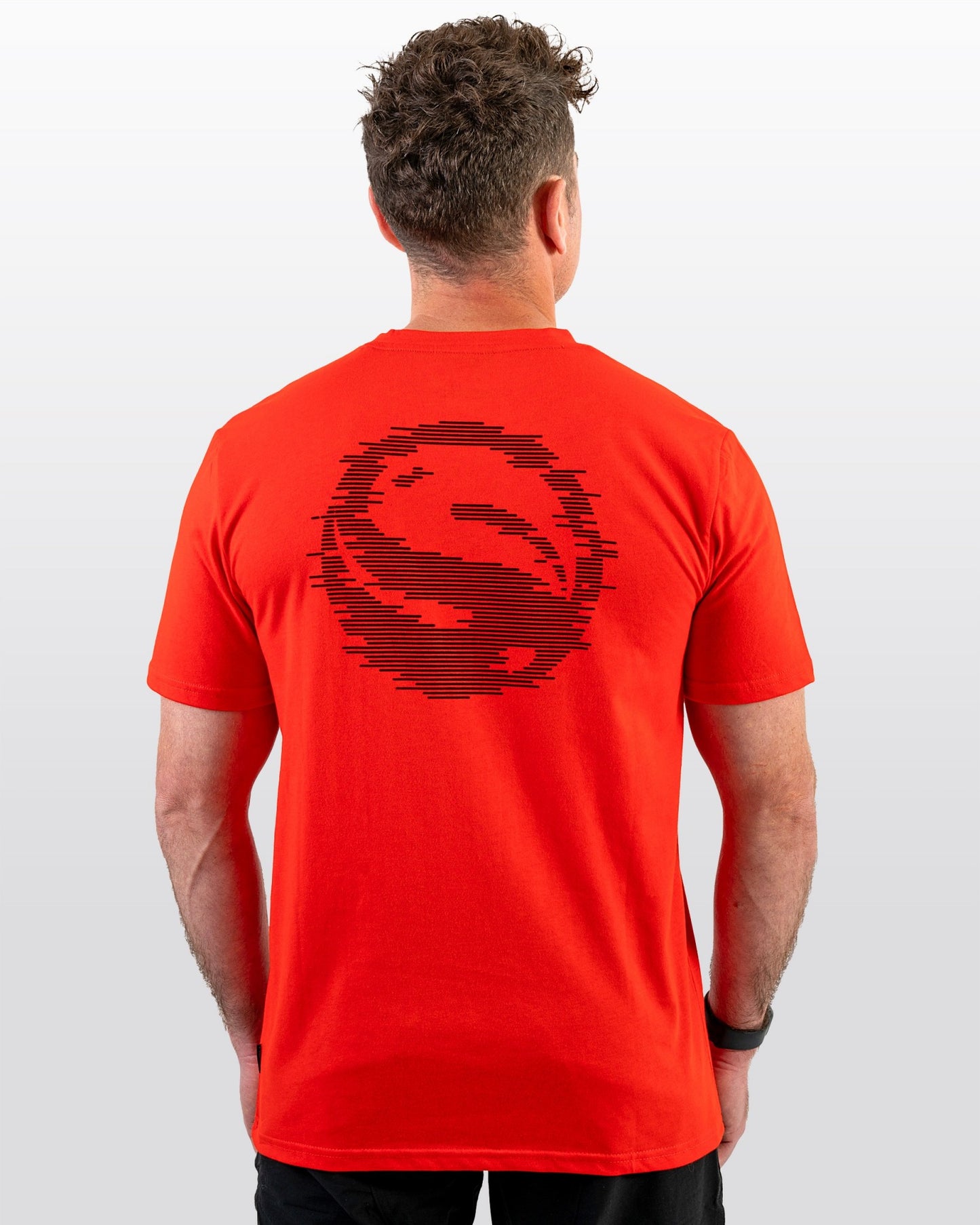 Glitch Tee Red