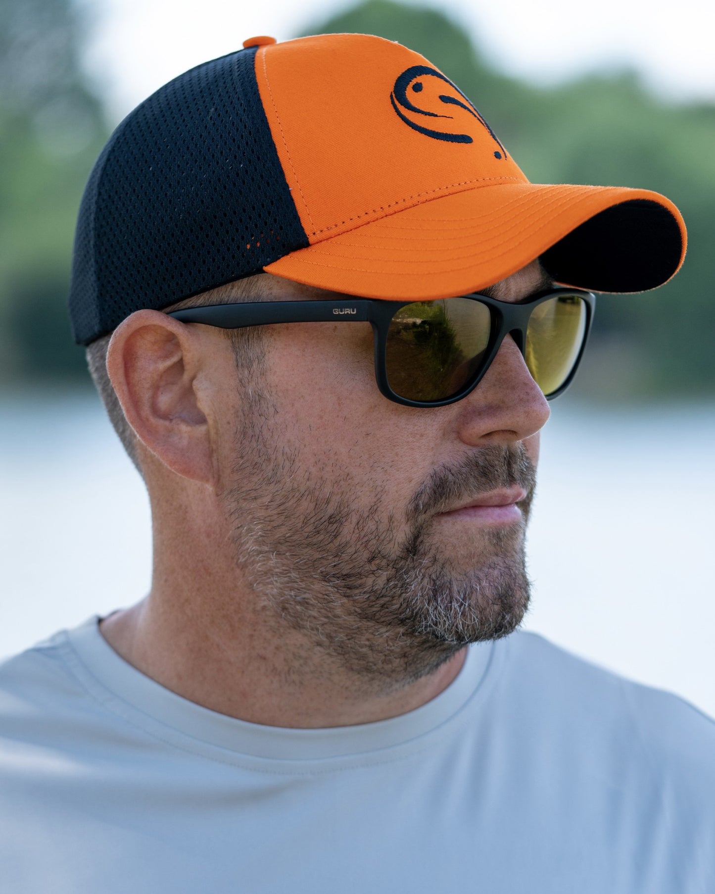 Orange Trucker Cap