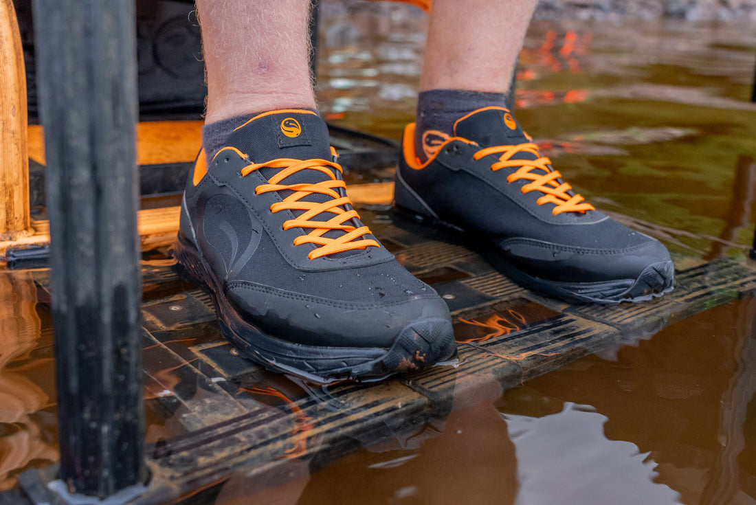 Guru Waterproof Trainers – Waterproof Fishing Trainers Built for the Bank