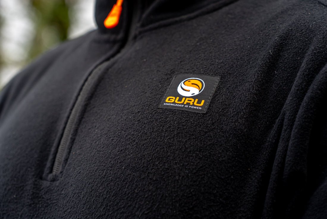 Guru ¼ Zip Fleece – Premium Warmth for Fishing & Outdoor Performance