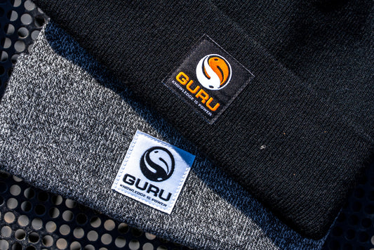 Guru Patch Beanie, Fleece Lining Perfection – Available in Black & Grey