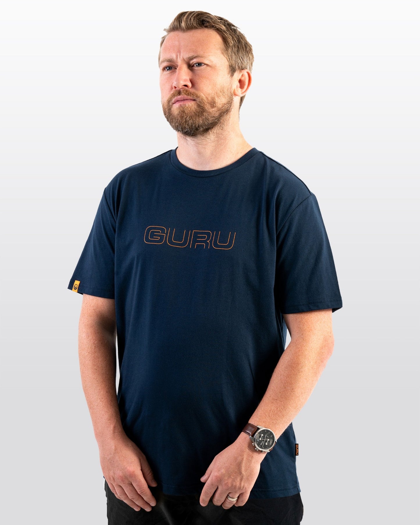Glitch Tee Navy