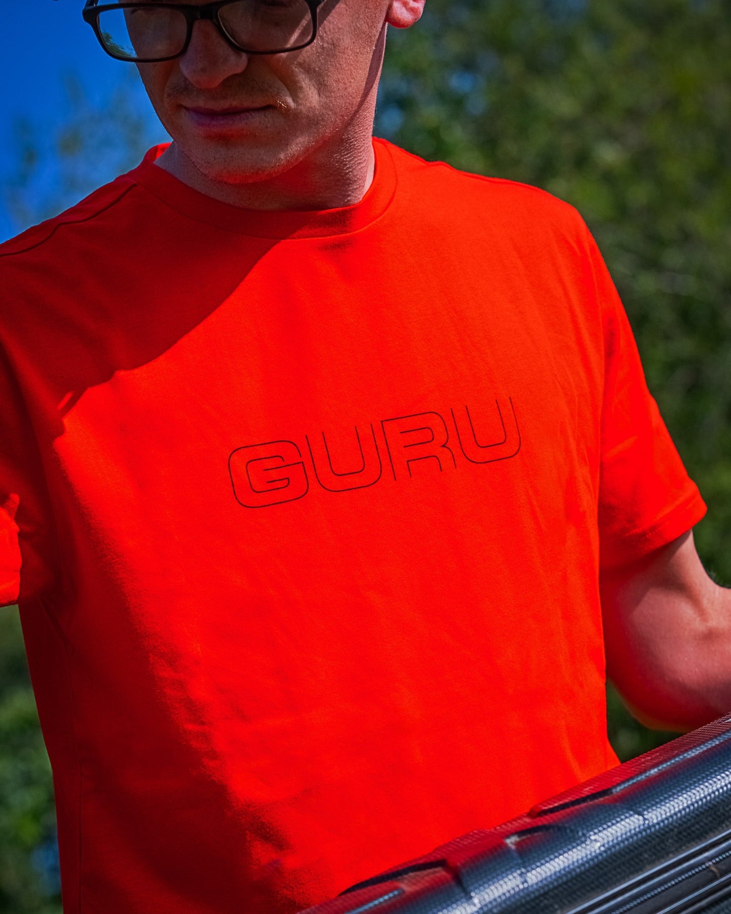Glitch Tee Red