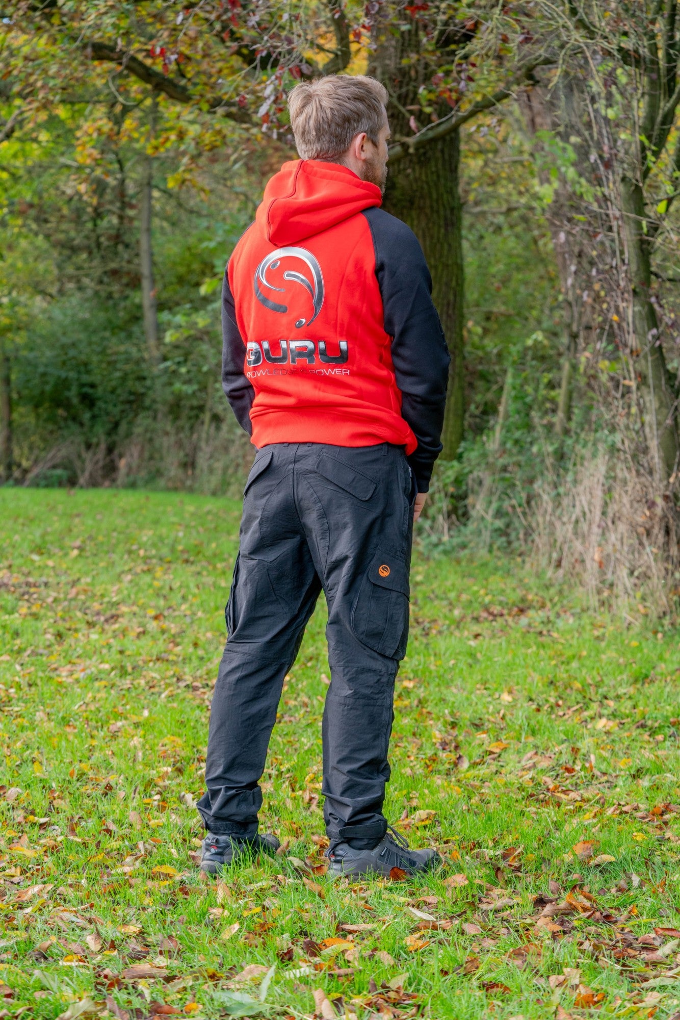 Hoodie Red/Black