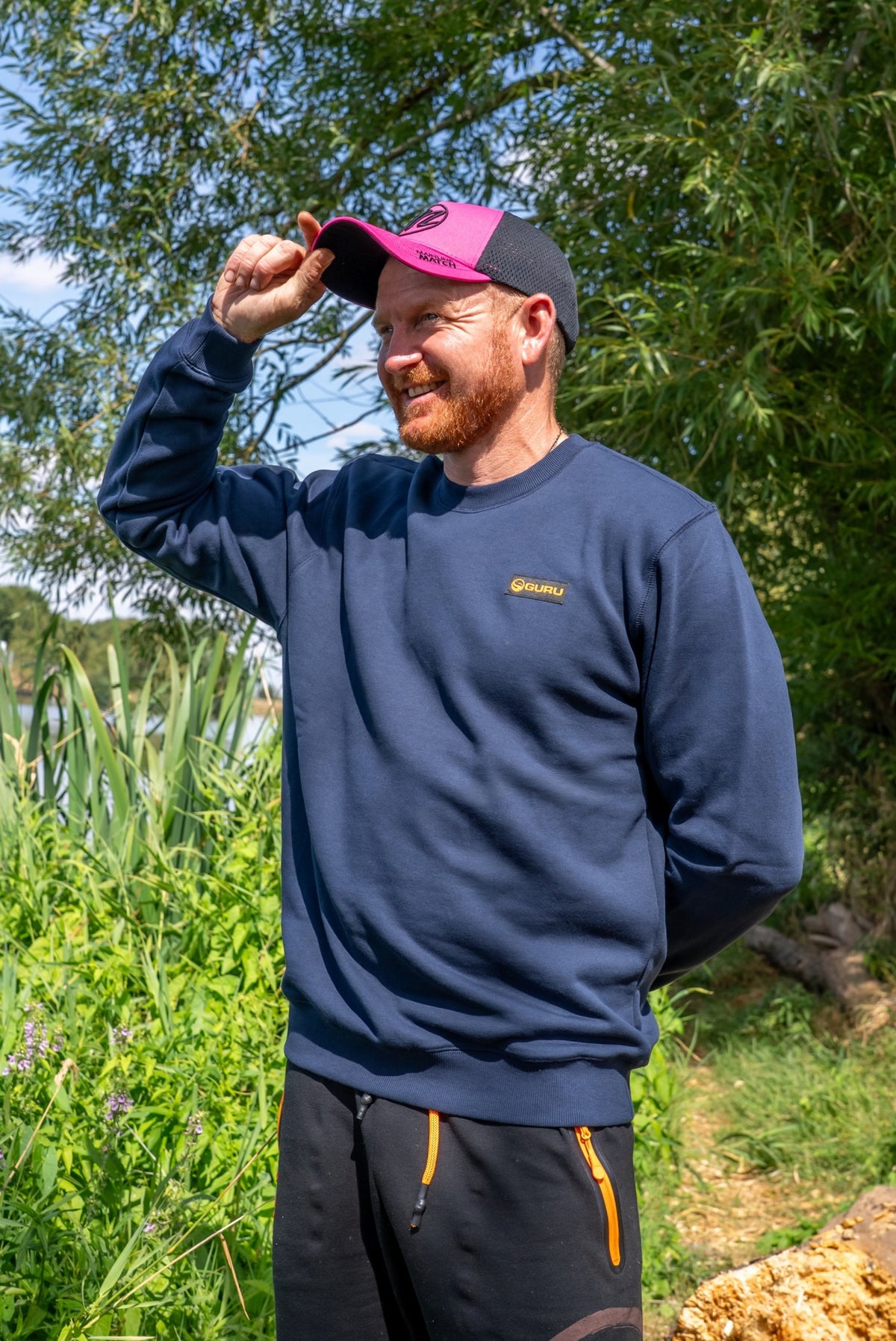 Patch Crewneck Navy