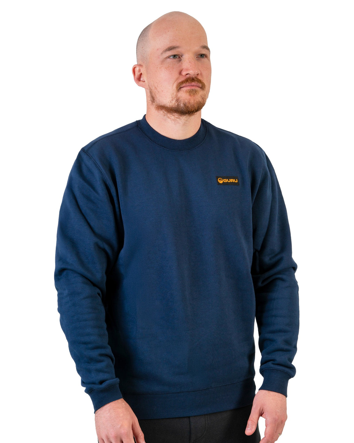 Patch Crewneck Navy