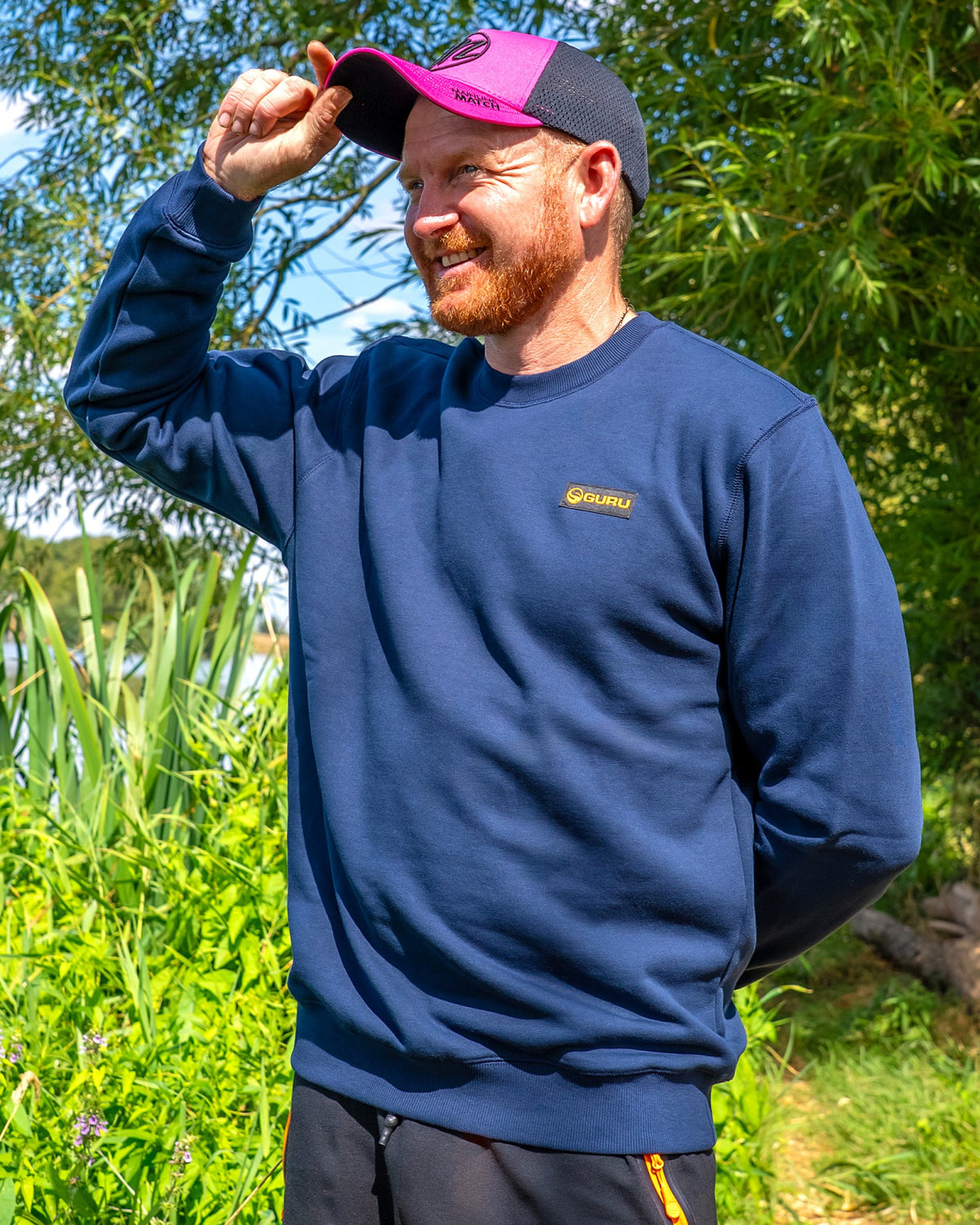Patch Crewneck Navy
