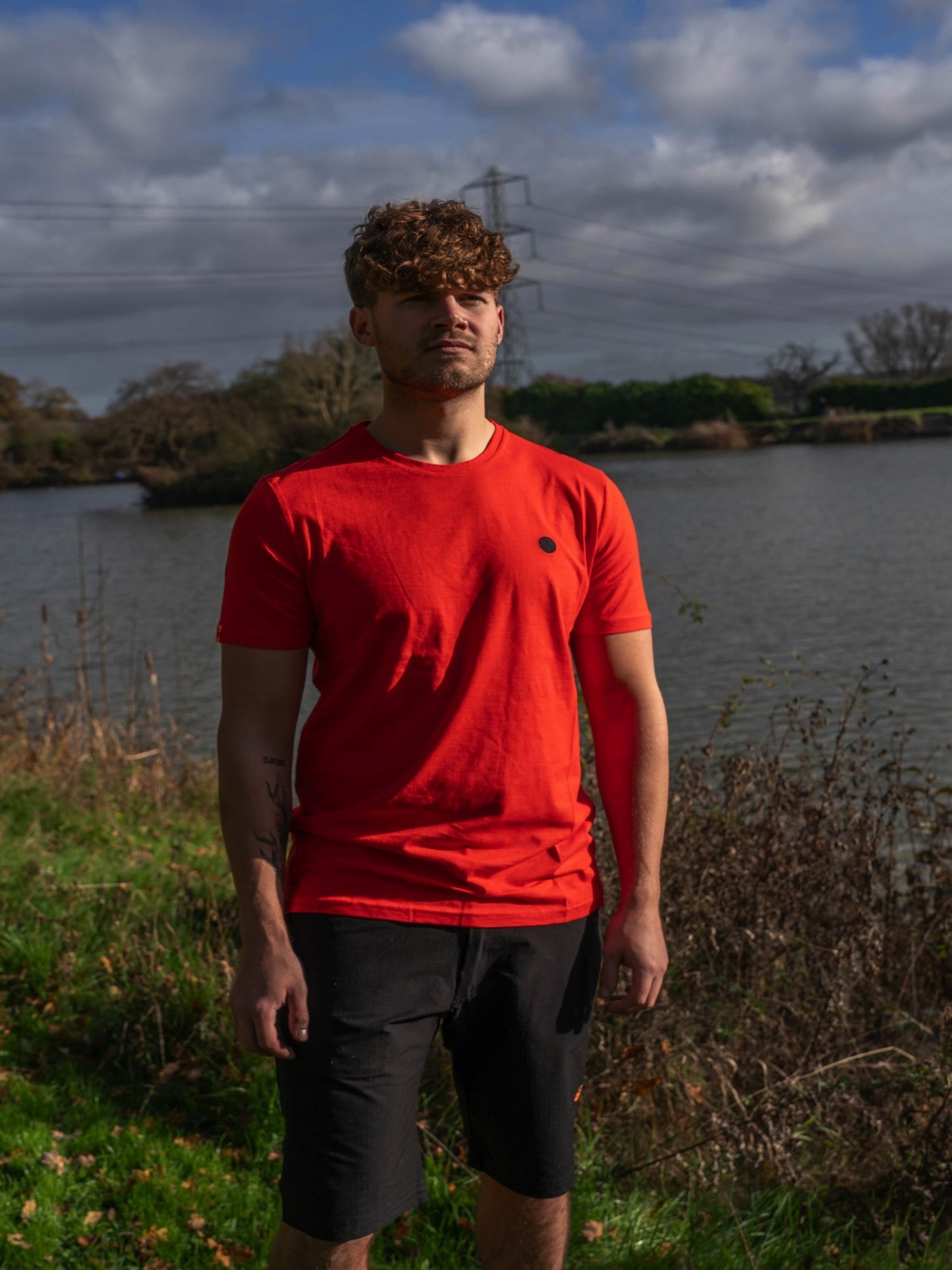 Semi Logo Tee Red