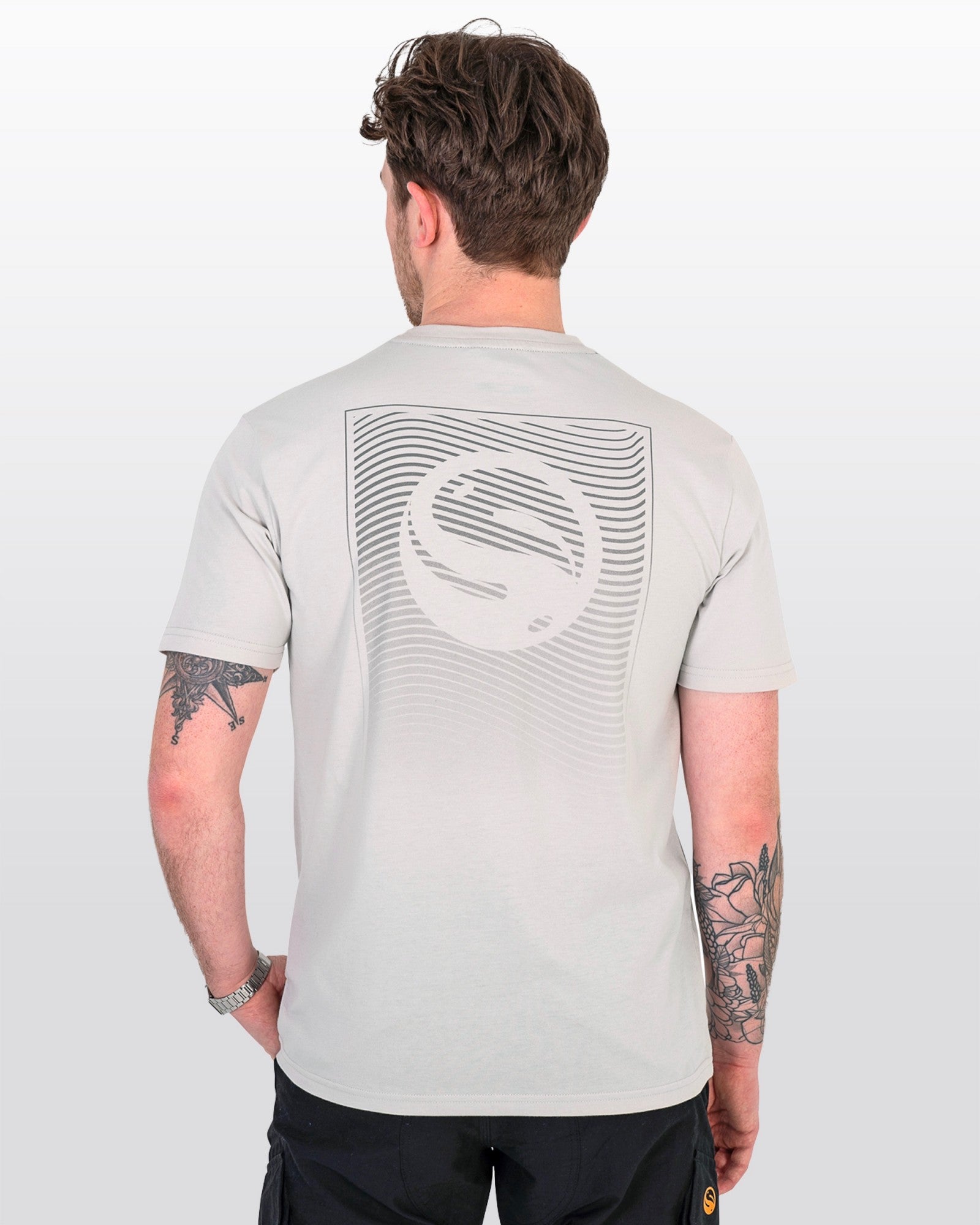Tackle Guru Waves T-Shirt – Soft, Durable, Grey