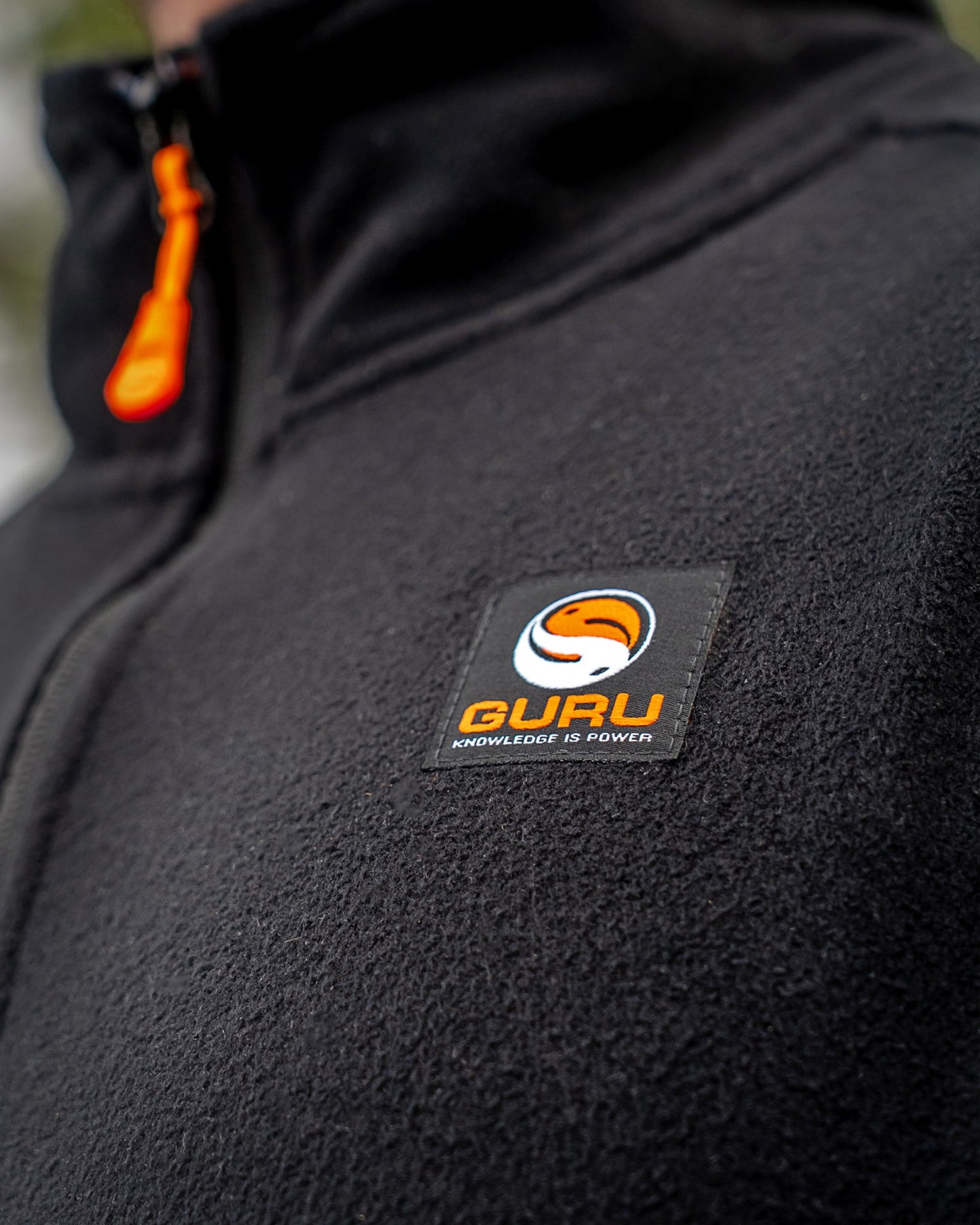 Guru 1/4 Zip Fleece Black