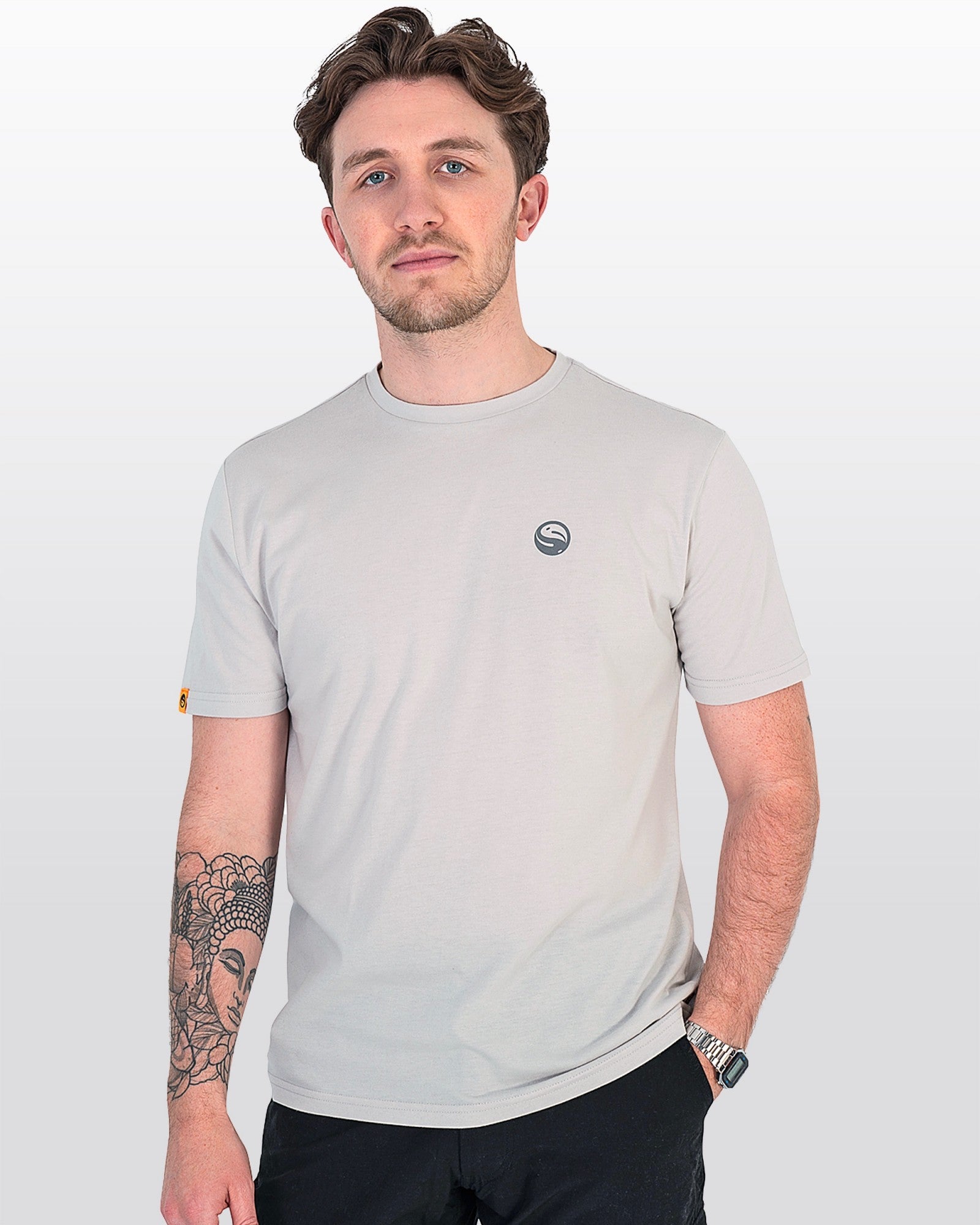 Tackle Guru Waves T-Shirt – Soft, Durable, Grey
