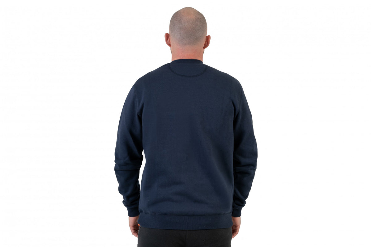Patch Crewneck Navy